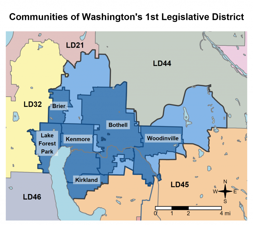 Communities Of Washington's 1st Legislative District